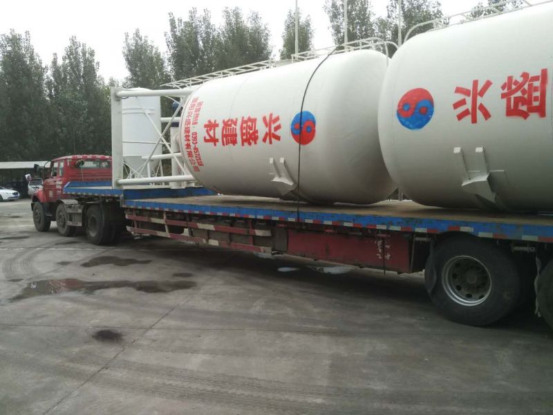 連續(xù)式干混砂漿攪拌機及儲料罐