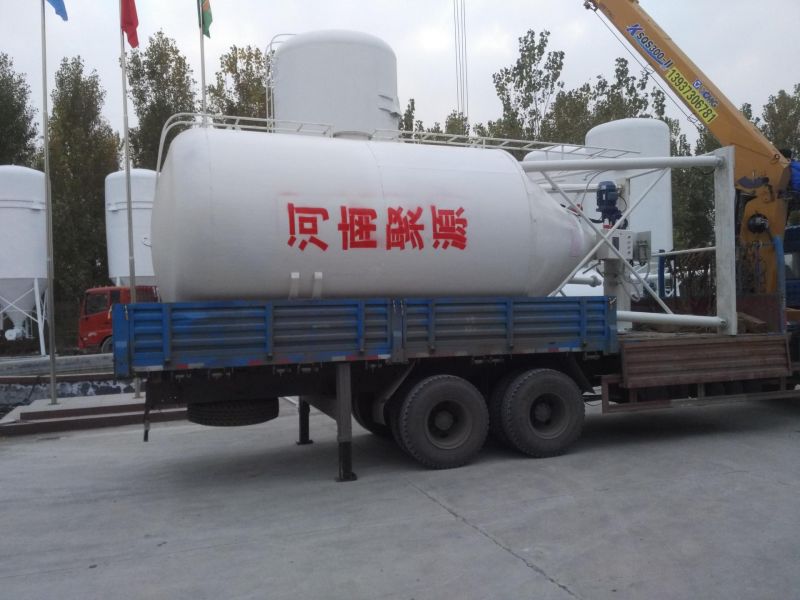 連續(xù)式干混砂漿攪拌機及儲料罐